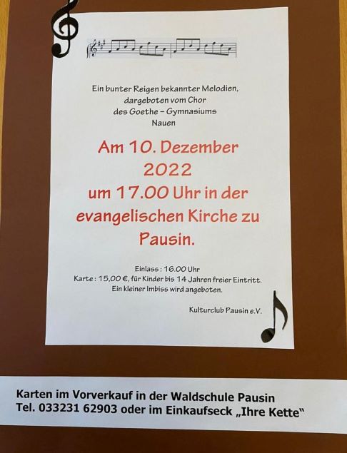 Pausin Konzert 2022